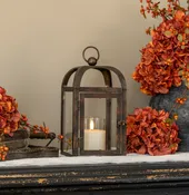 10.75" Bronze Arched Lantern