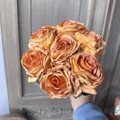 17'' Faux Vintage Rose Bouquet