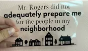 Bear Twin Novelties - Mr. Rogers Tea Towel