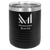 10 oz. Stainless Steel Vacuum Insulated Ringneck Tumbler with Clear Lid