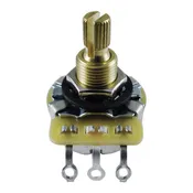 1M Audio Taper Potentiometer | CTS | Knurled Shaft | ⅜" Bushing