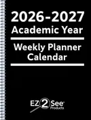 EZ2See® 2026-2027 Academic Year Weekly Planner Calendar