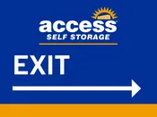 Exit Right Arrow – AP – 18×24