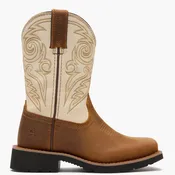 MonoCrepe Big Kids' Western Pull-On Boot