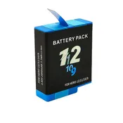 REFLEX CAMERA 2000mAh Rechargeable Battery for GoPro Hero 12-9 – Long-Lasting High-Capacity Backup Power Pack – Easy to Install, Durable, Safe & Compatible with GoPro Accessories & Chargers