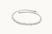 Bracelet 14kt White Gold & 147 Diamonds 0.66 cts.