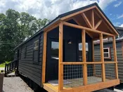 11’2″x40′ Country T Cabin Park Model – Turn key- Available Now- On Display
