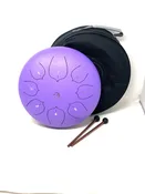10″ Atma Buti Happy Drum with Multi Notes-Purple