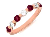 Ruby and Diamond Band