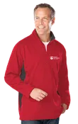 Blue Generation Mens Long Sleeve 2 Tone Poly Knit Pullover