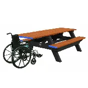 ADA-Accessible Deluxe Picnic Table