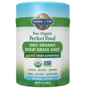 Garden of life RAW Organic Perfect Food 100% Organic Wheat Grass Juice