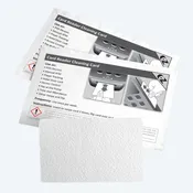 Card Reader Cleaning Cards, CR80, K2-H80P10 (10 Cards)