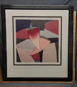 RARE signed Timothy Chapman monoprint 1/1 36" x 38"
