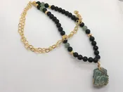Chunky Funky Fluorite Necklace