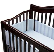 Breathable Mesh Crib/Mini Crib Bumper