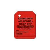 R-102-0 RED DANGER SCAFFOLD TAG INSERT