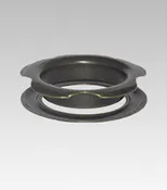 1-1/2’’ B-DSMGPW #12 Antique Brass Daisy Style Curtain Grommet and Washers – 100 pcs per bag