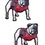 Georgia Bulldogs Enamel Icon Stud Earrings