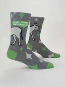 All Puns Intended Crew Socks | Men's