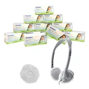 600 Pair HygenX Sanitary Ear Cushion Covers for School Headphones