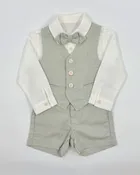 Alessandro Green Shorts Outfit