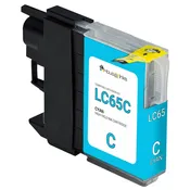 Brother LC65C High Yield Cyan Compatible Ink Cartridge