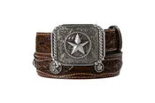 3D Youth Star Conchos Brown Belt