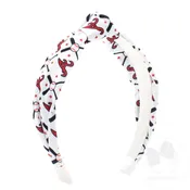Atlanta Braves Logo Print Knot Headband