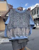 Blue Pastels Sweatshirt - XL — C'Mere Nola