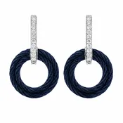 Cable Drop Earrings