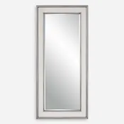 32 x 70 Metallic Trim Leaner Mirror