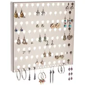 Wall Mount Earring Holder Organizer Hanging Jewelry Storage Rack, Sariea