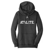 ARE YOU GONNA EAT THAT? (Black) - Womens Lightweight Fleece Hoodie