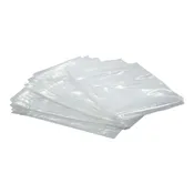 100 Pack 5" x 7"  Resealable 2Mil Thick Clear Poly Seal Food Storage Bag