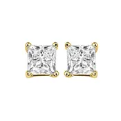 14Kt Yellow Gold Diamond 1 1/2Ctw Earring