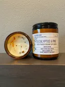 Eucalyptus & Pine 8oz — All Burn Wax