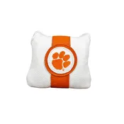 Clemson White Leather Mallet Cover