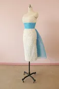 1950s strapless lace dress — How Sweet It Was Vintage