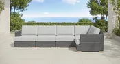 Amalfi Outdoor Sectional With Extender