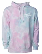 Heart In Koloa Tie-Dyed Hoodie