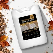 DOMINATOR® Rock Anchor - Rock & Pea Gravel Glue For Landscaping
