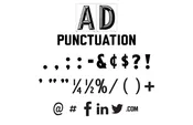 AD Punctuation Set