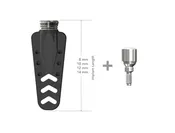12mm Startanius Narrow Ridge Implant - Universal with XP4340 Healing Abutment