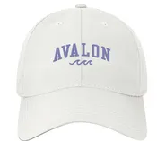 Avalon “Small” Cool Fit Wave Hat White w/lavendar
