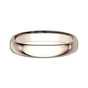 14K Rose Gold Light Comfort Fit Band – 3mm