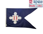 11th Corp HQ Guidon (1863) Flag - 3x5'