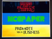 Bumper Stickers Blank White Vinyl Sheets
