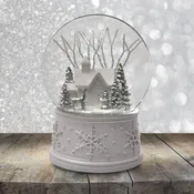 100MM White Christmas Snow Globe