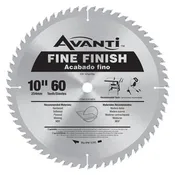 Avanti A1060X Avanti 10" X 60t Fine Finish